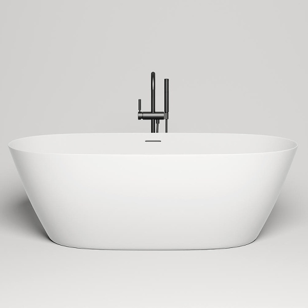 Ванна из искусственного камня Salini Sofia 165x75 102521M белая матовая отдельно стоящая