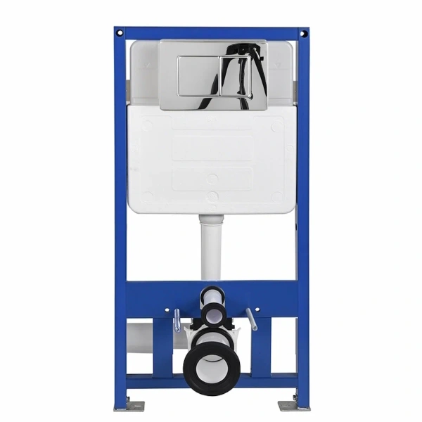 Сет инсталляция с унитазом и кнопкой Sapbox Notis SET.108SBOX.7262T3W.806CH хром глянцевый