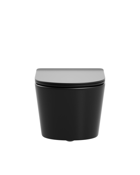 Унитаз подвесной Sapbox Lumara SB1124C1-MB Rimless черный матовый