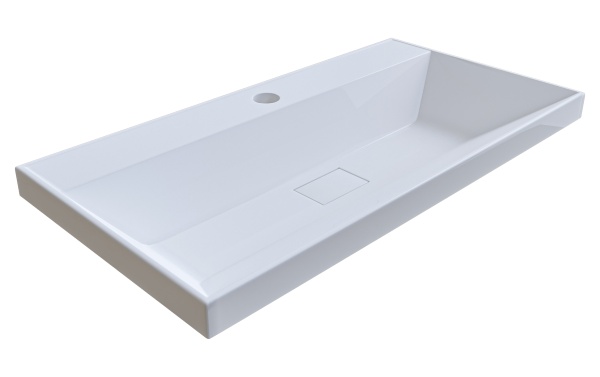 Мебельная раковина Madera Classica 4627173210881 70 см белая глянцевая