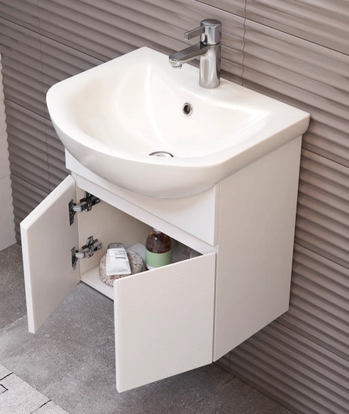 Тумба под раковину Vigo Wing tp.WIN.BAL.50.2D белая 45 см белая