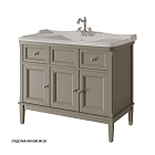 Тумба с раковиной Caprigo Jardin 10423 100 см напольная (дерево, эмаль)