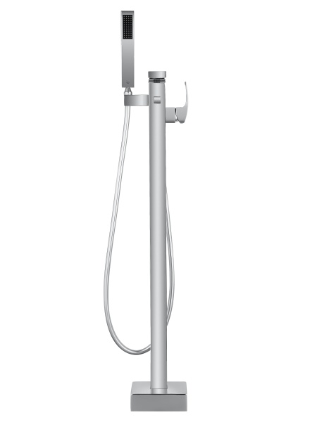 Смеситель напольный Wonzon & Woghand Fit WW-88649009-CR хром глянцевый с душевым гарнитуром