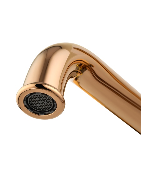 Смеситель для ванны Wonzon & Woghand Tor WW-88889073-RG розовое золото глянцевый с душевым гарнитуром