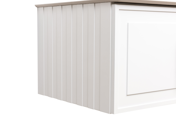 Тумба под раковину LaFenice Cubo FNC-01-CUB-B-80-2 80 см белая матовая