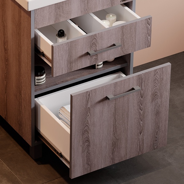 Тумба под раковину Onika Натали 106001 55 см ясень таормина (раковина Фостер 60)