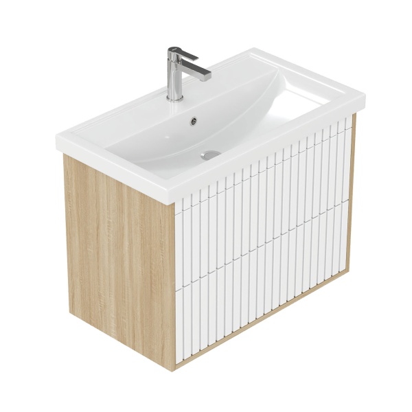 Встраиваемая раковина Onika Керамин Бергамо CDB00018485 70 см белая