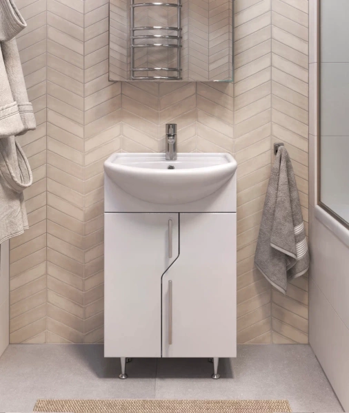 Тумба под раковину Vigo Grand tn.GRA.UYU.45.2D 40 см белая