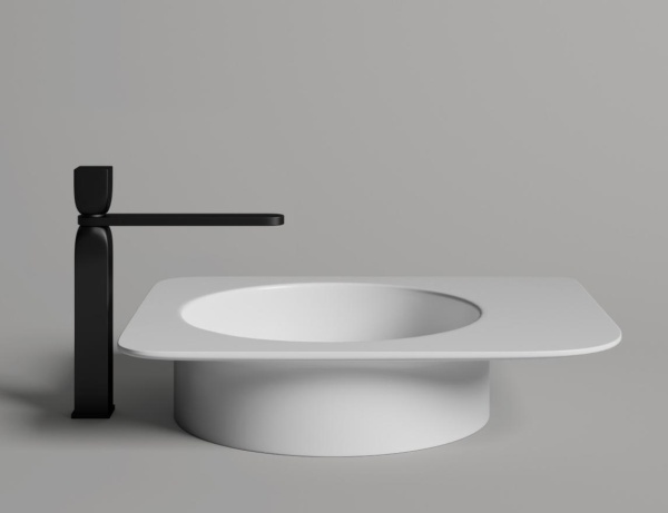 Раковина напольная Salini Ninfea 01 130221MF 45 см окрашивание по RAL Classic матовая