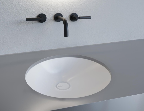 Встраиваемая раковина Salini Marea 08 1802208M 40 см белая матовая