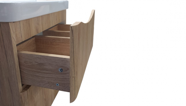 Тумба под раковину Velvex Clay tp.CLA.9595.60.2Y дуб верона 60 см дуб