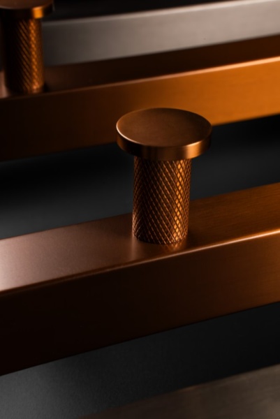 Полотенцесушитель электрический Boheme 728-CB брашированная медь