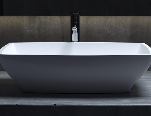 Накладная раковина Salini Gloria 04 1102204M 40 см белая матовая