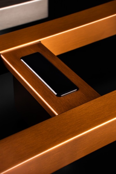 Полотенцесушитель электрический Boheme 728-CB брашированная медь