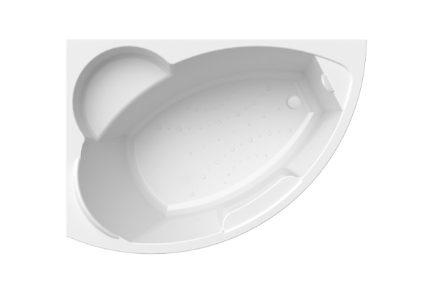 Ванна акриловая Radomir Алари 170x120 L 2-01-0-1-1-218 угловая c каркасом