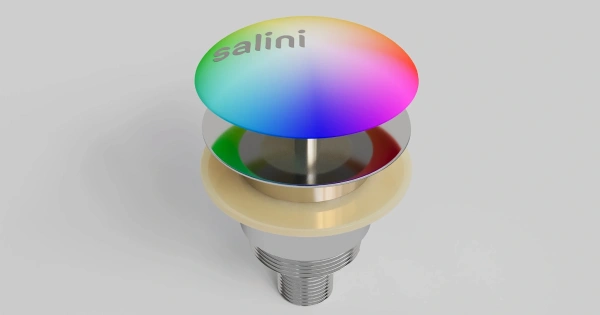 Донный клапан для ванны Salini 151301MF окрашивание по RAL Classic матовый