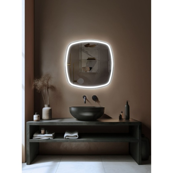 Зеркало Silver Mirrors Barca 70x70 LED-00002973 с подсветкой и сенсором