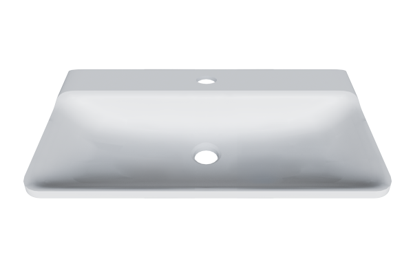 Мебельная раковина Madera Solo 4680173710447 80 см белая глянцевая