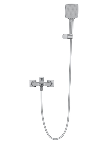 Смеситель для ванны Wonzon & Woghand Forza WW-639031-1-CR хром глянцевый с душевым гарнитуром