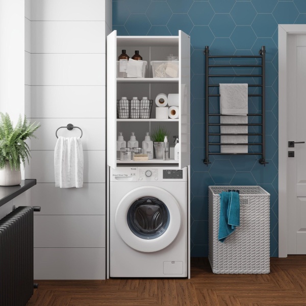 Шкаф Onika Милтон 306705 65 см серый матовый и дуб сонома разборный