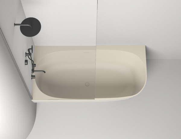 Ванна из литьевого камня Salini Sofia Corner 170x85 L 102515GF окрашивание по RAL Classic глянцевая угловая