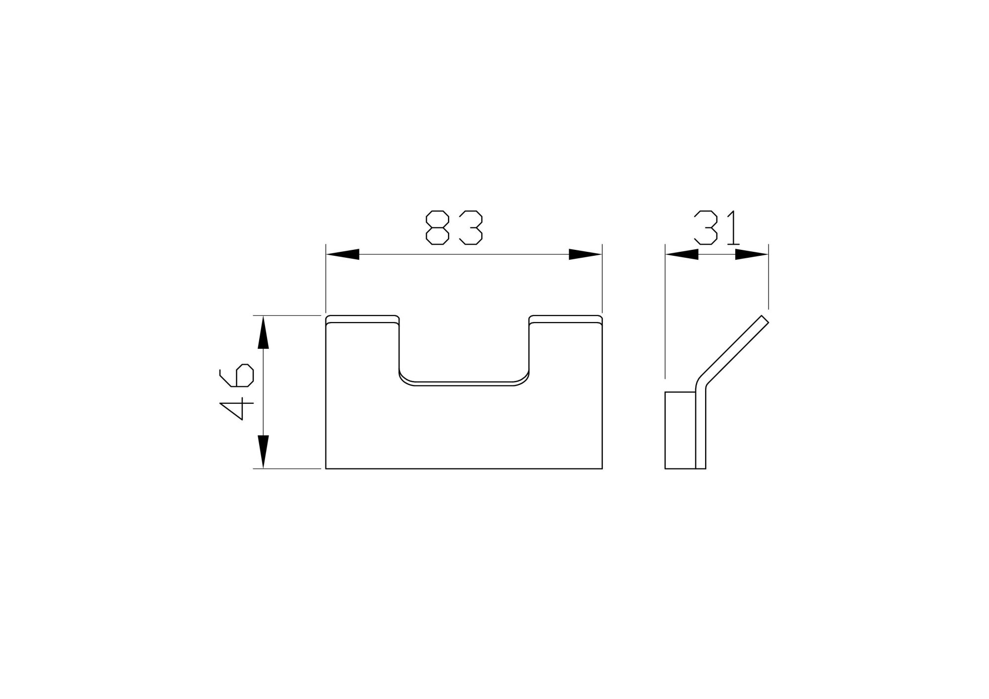 Крючок Wonzon & Woghand Lotte WW-8325-BG золото брашированный