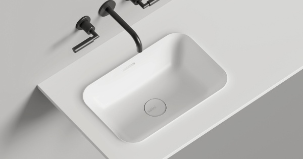 Подвесная раковина Salini Onda Edge Round 14022051MN 40 см белая матовая