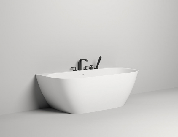 Ванна из литьевого камня Salini Sofia Wall 180x85 102513G белая глянцевая пристенная