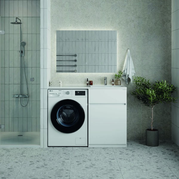 Зеркало Onika Люма 90x70 209032 белое с подсветкой и сенсором