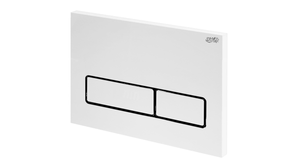 Кнопка смыва Sapbox 310WH0510 для SBOX310 белая с хромом