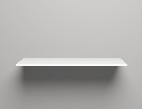 Столешница Salini Costa 50 см 200123MF белый RAL матовая