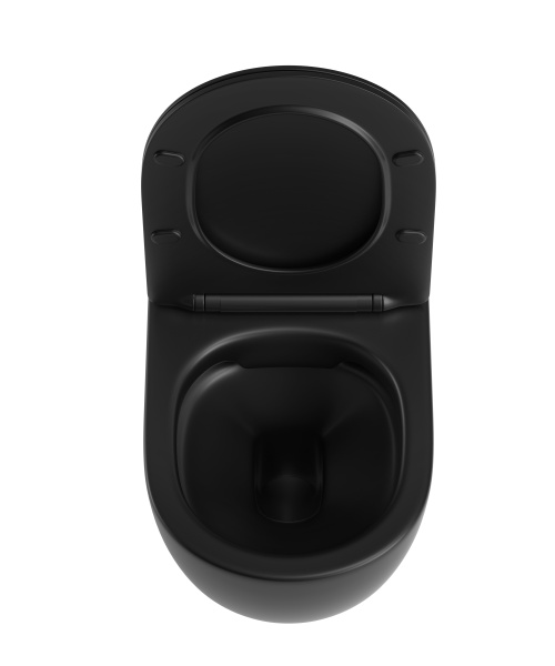 Унитаз подвесной Sapbox Blancor SB7062C1-B Rimless черный матовый