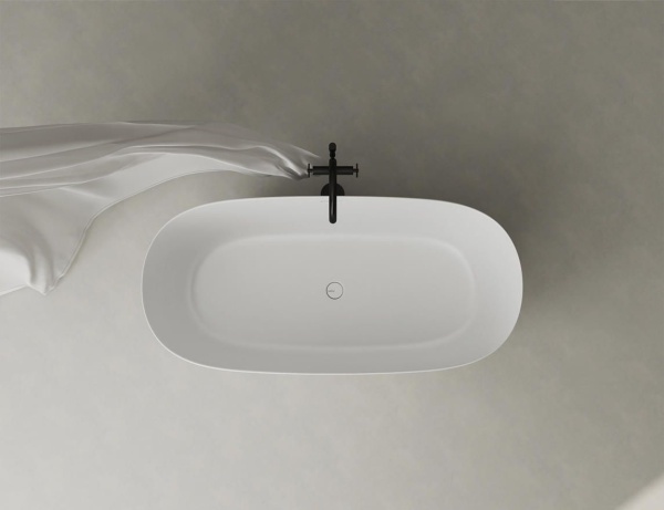 Ванна из литьевого камня Salini Sofia 170x80 102516G белая глянцевая отдельно стоящая