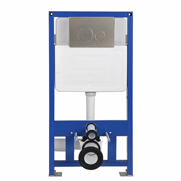 Сет инсталляция с унитазом и кнопкой Sapbox Arilon SET.108SBOX.1131T2W.808ST сатин