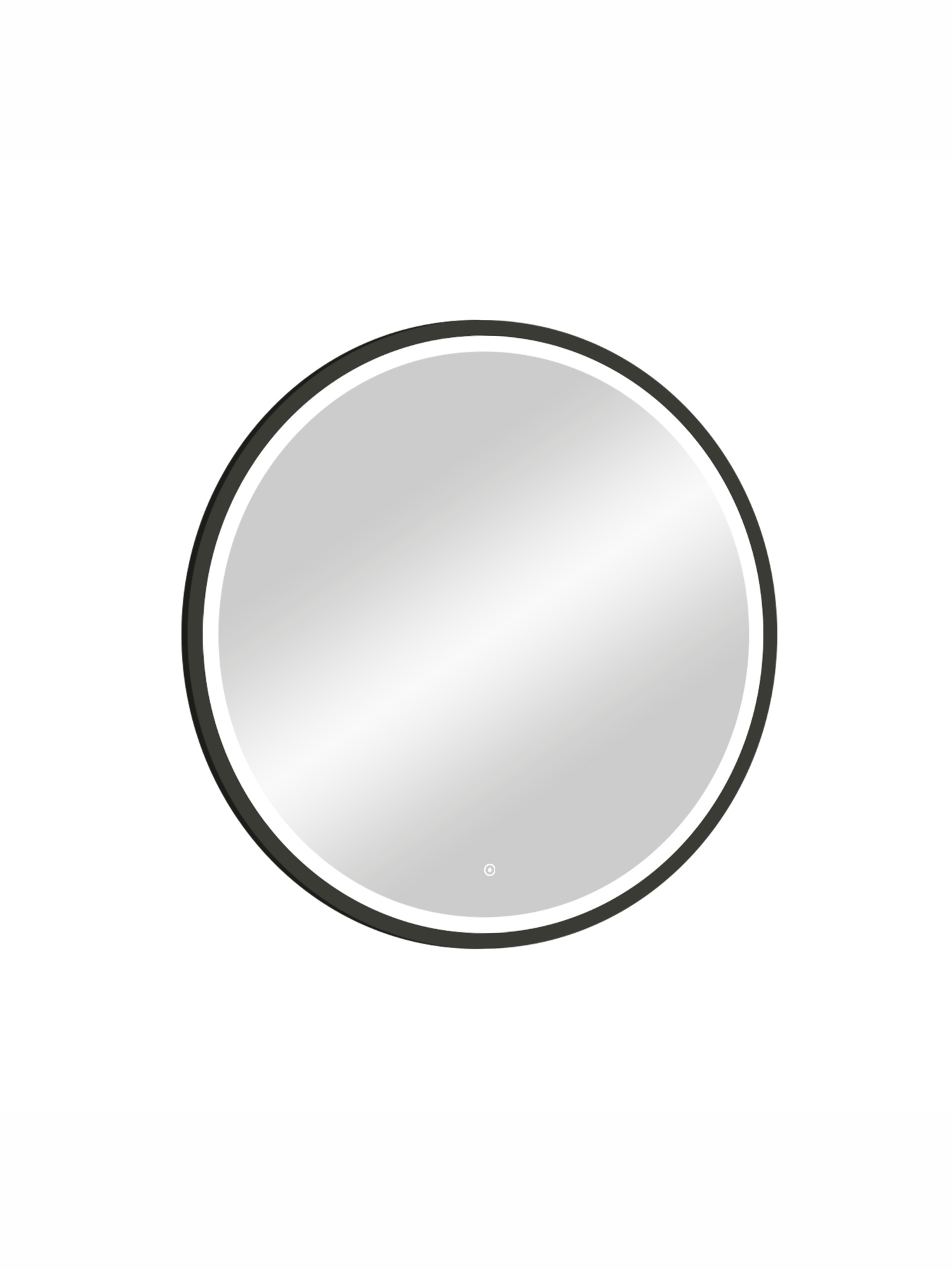 Зеркало Kакса-А Luxe 5380 60x60 черное