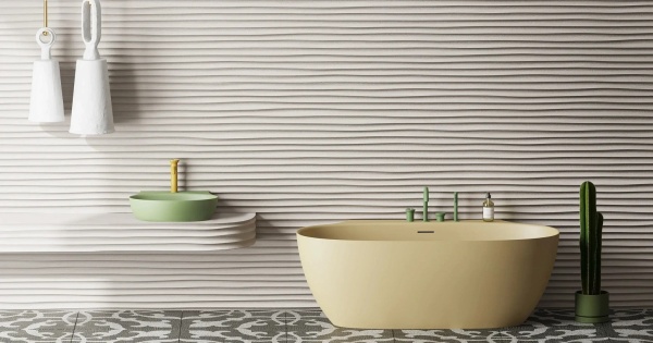 Ванна из литьевого камня Salini Alda Wall 170x90 101915GF окрашивание по RAL Classic глянцевая пристенная