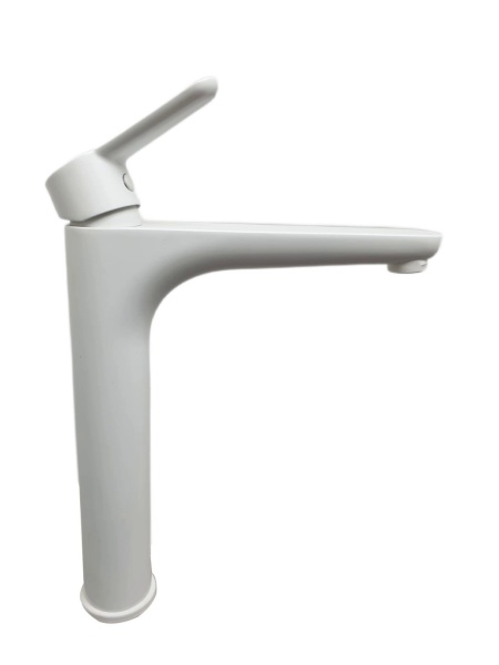 Смеситель для раковины Webert Sax Evolution SE830402740 белый матовый с донным клапаном