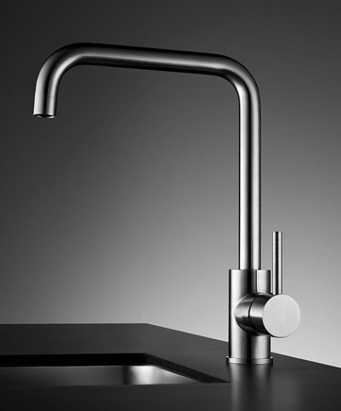 Смеситель для кухонной мойки Haiba HB70304-4 хром матовый