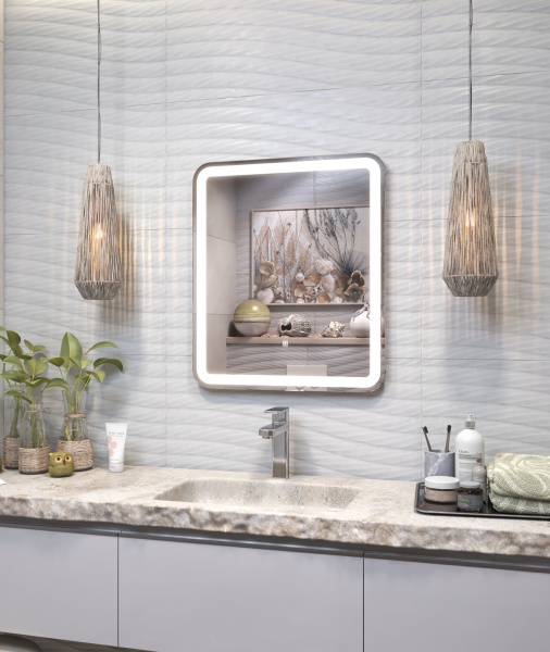 Зеркало Vigo Flam 60x60 z.FLA.60.CLASSIC с подсветкой и сенсором