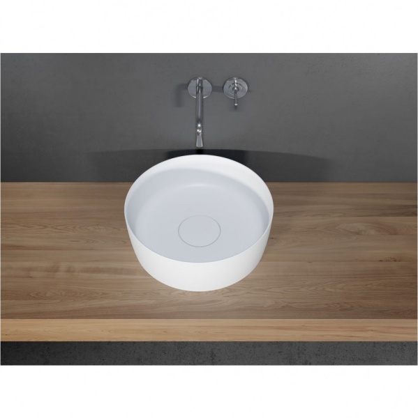 Накладная раковина Riho Rоund 40 см W024001105 белая