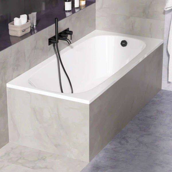 Ванна акриловая Alba Spa Sevilla 160x70 ВПР0140100100 пристенная