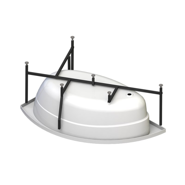 Ванна акриловая Radomir Модерна 160x100 R 2-01-0-2-1-214 угловая c каркасом