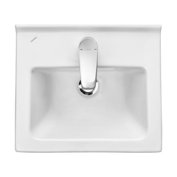 Встраиваемая раковина Santeri Визит 1.3117.7.S00.11B.0 40 см белая