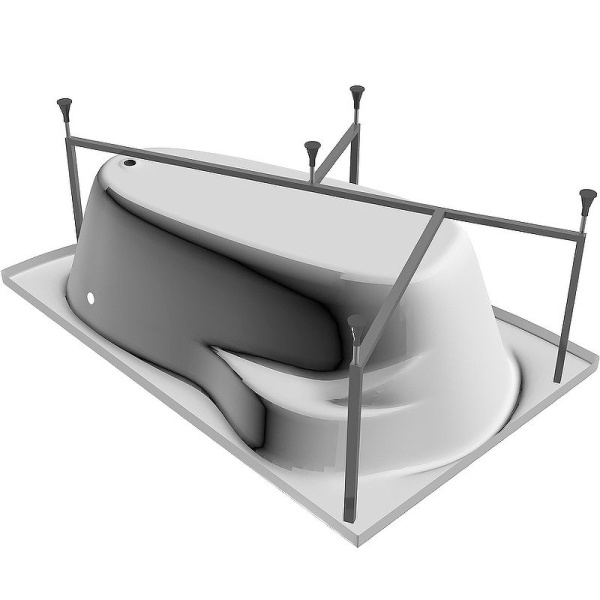 Ванна акриловая Relisan Ariadna 135x90 R Гл000001461 белая угловая