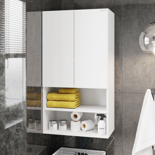 Шкаф Onika Маркус 306703 60 см белый разборный