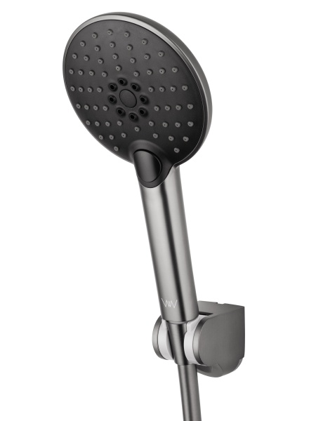 Смеситель для душа Wonzon & Woghand WW-4540-BGG темный графит брашированный с гарнитуром