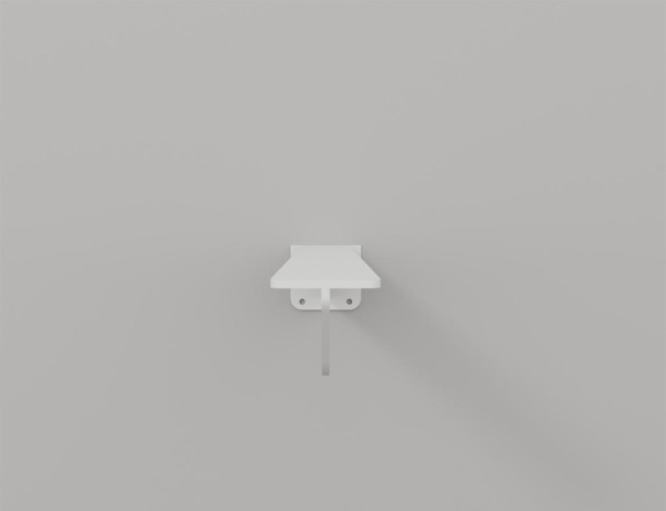 Столешница Salini Costa 50 см 200124M белый RAL матовая