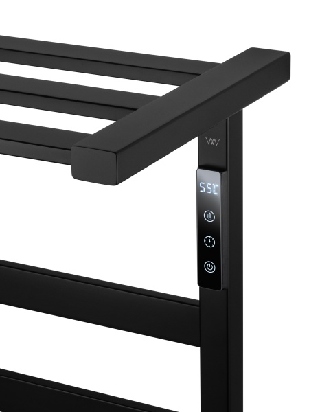 Полотенцесушитель электрический Wonzon & Woghand Frankfurt WW-A1029-MB черный матовый