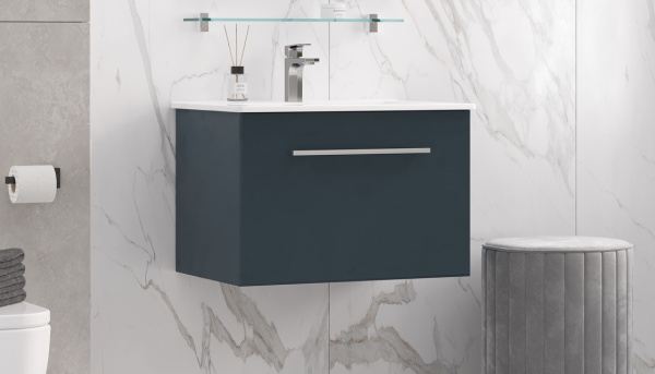 Тумба под раковину Velvex Posse tp.POS.OSK.65.1Y верде 60 см зеленая