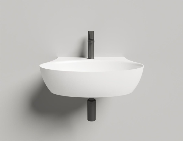 Накладная раковина Salini Alda Wall 01 140321M 45 см белая матовая